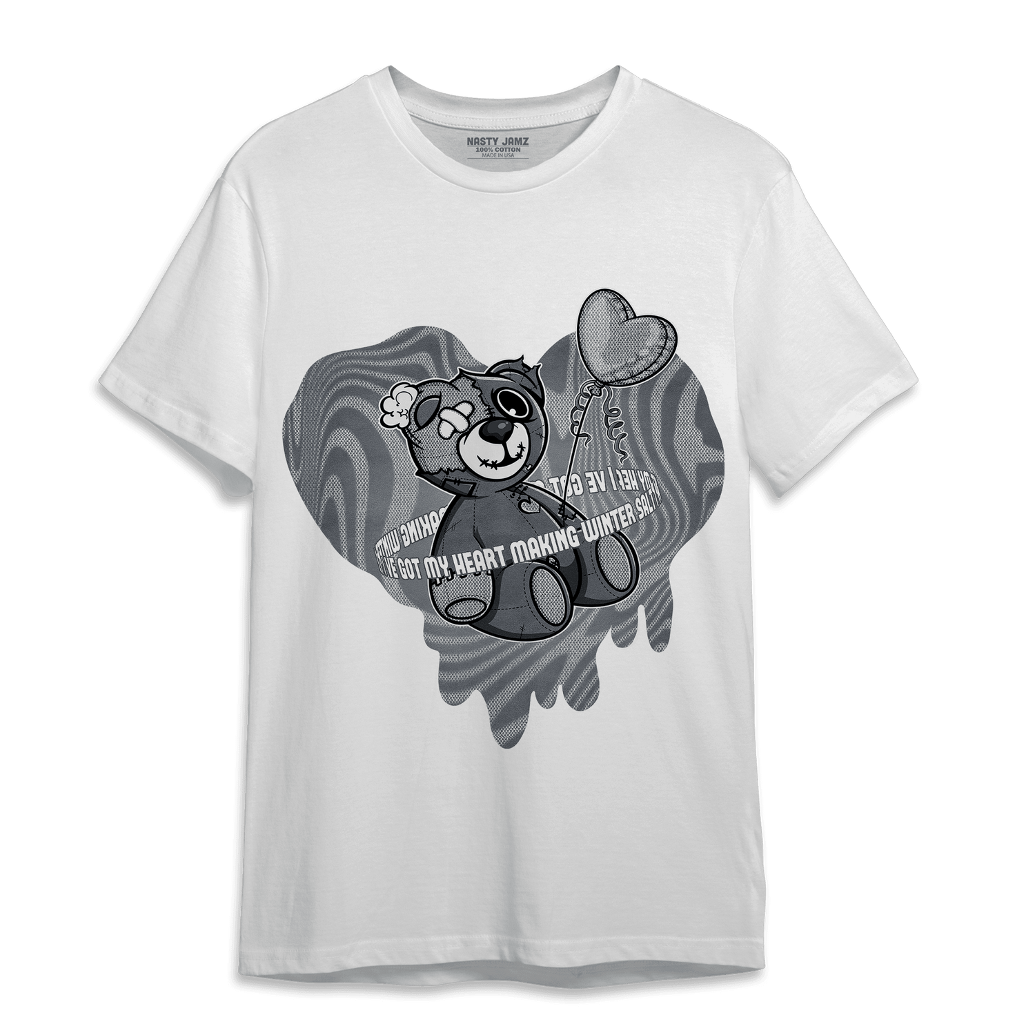 Air Max 90 Iron Grey T Shirt Match BER Winter - NastyJamz