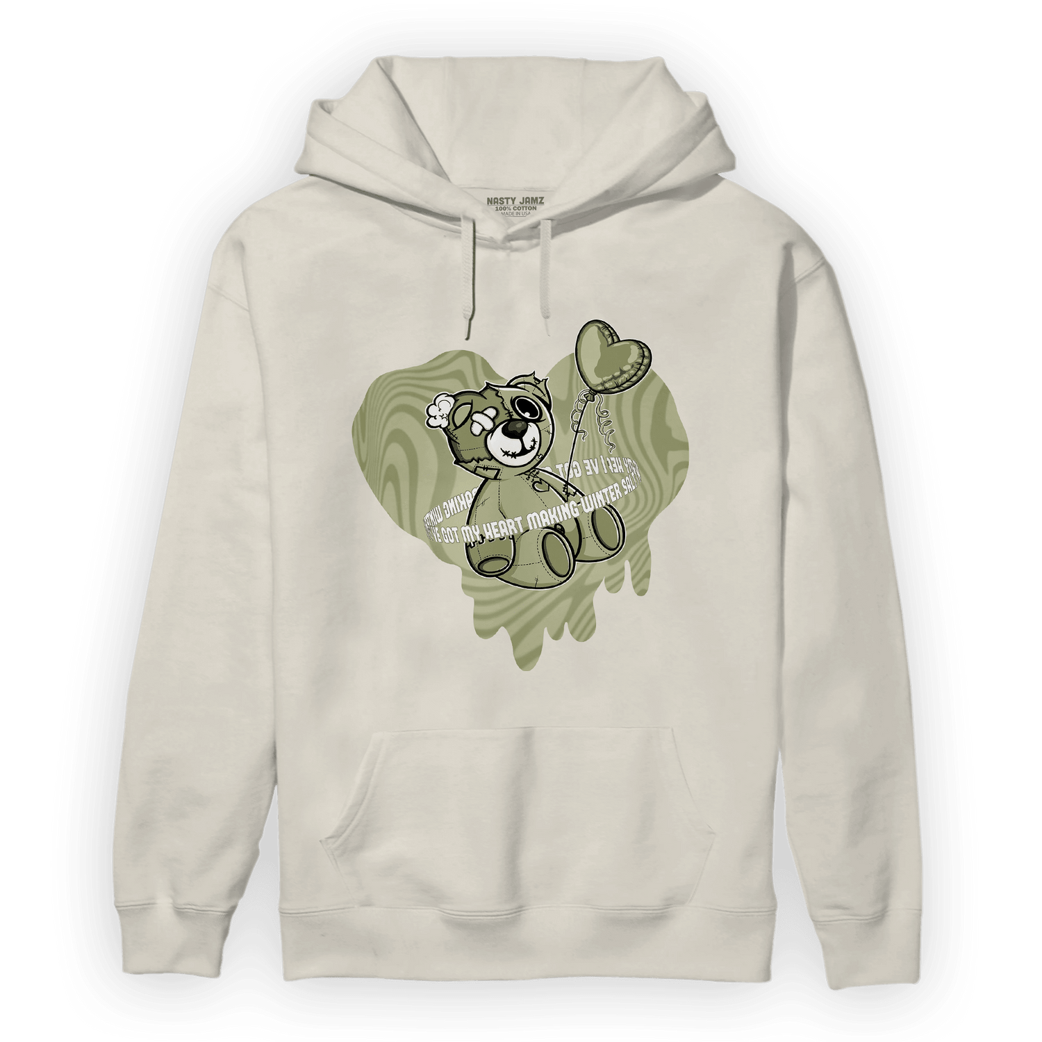 Yeezy Slide Resin Hoodie Match BER Winter - NastyJamz