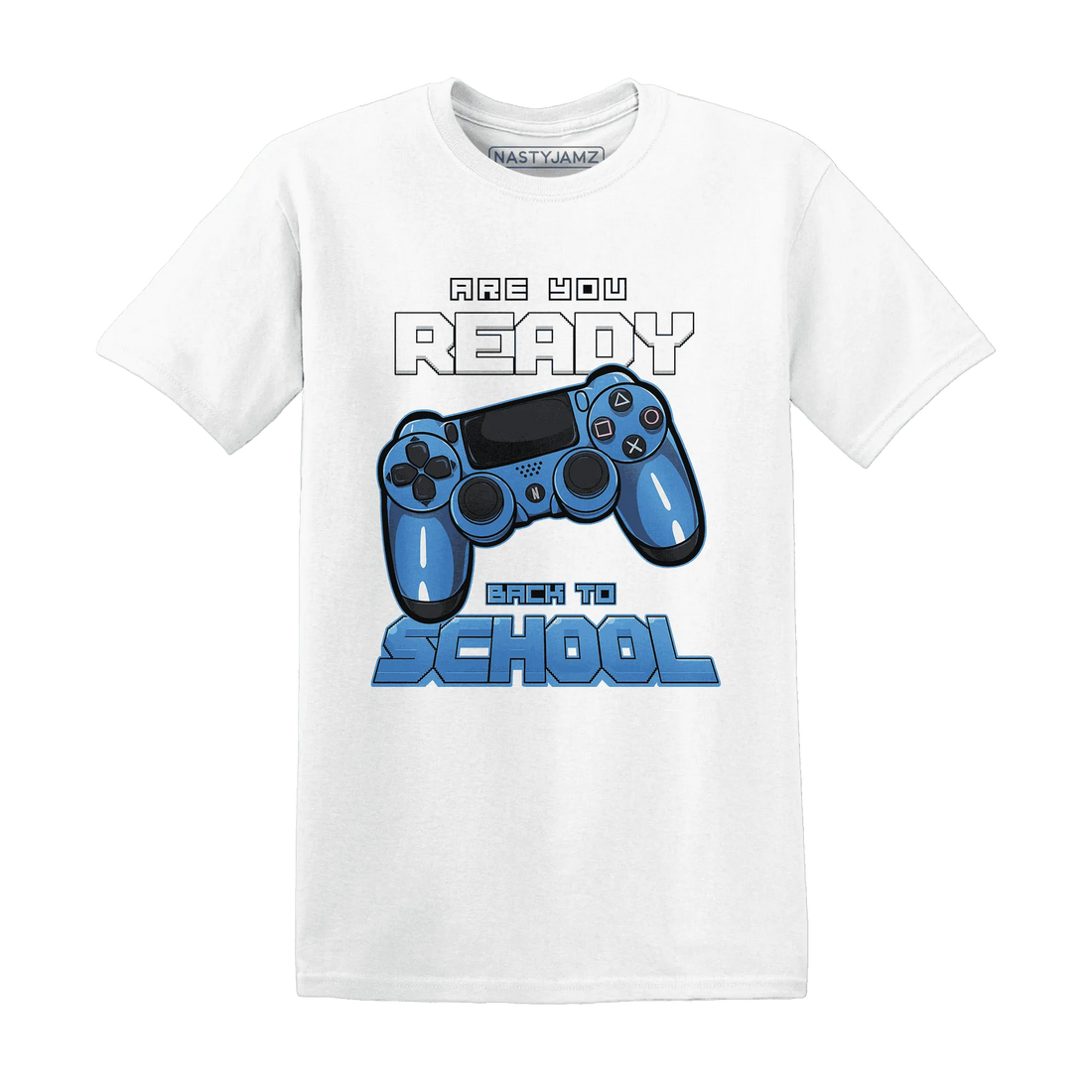 NastyJamz-Carolina-Blue-Univercitii-17s-T-Shirt-Match-Back-To-School