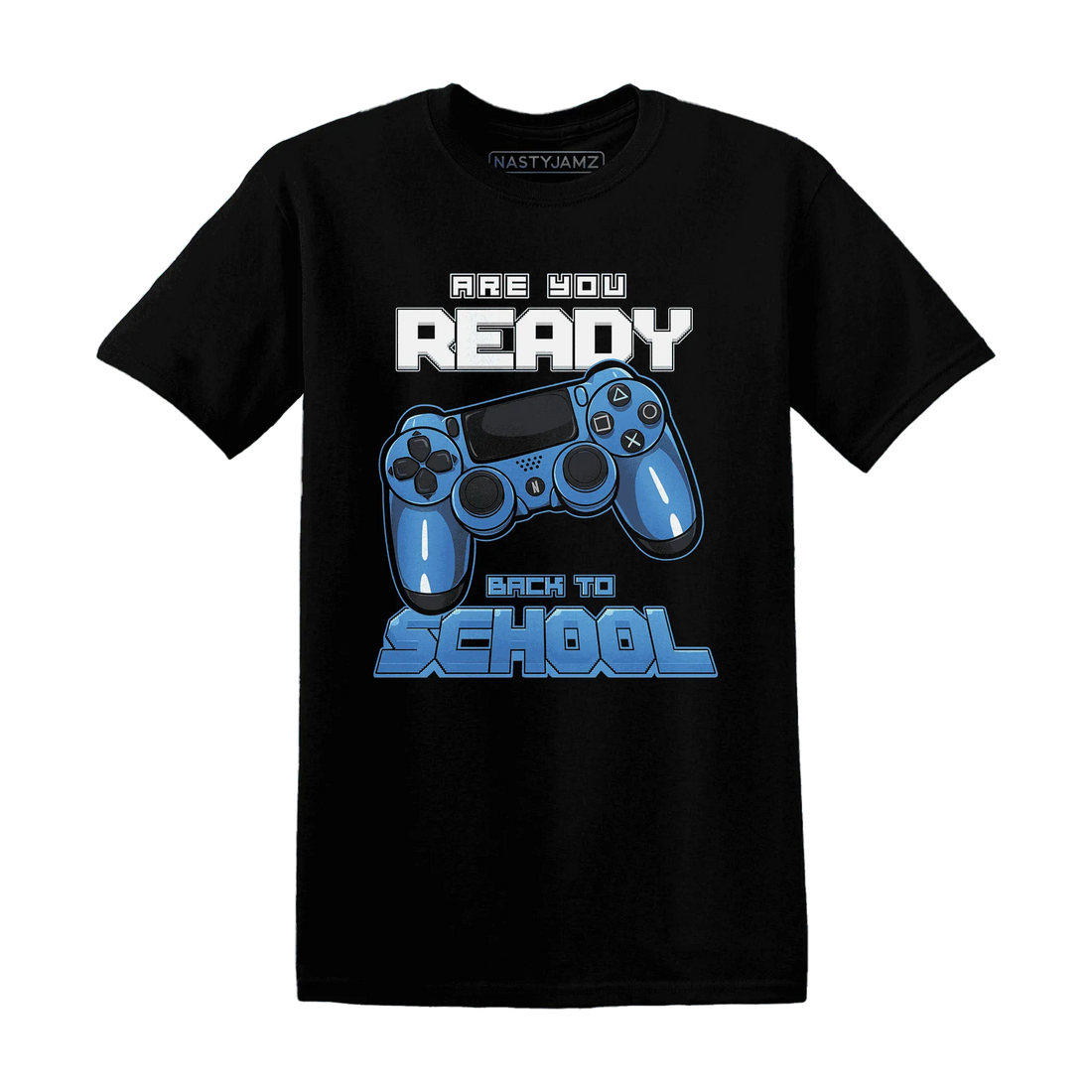 NastyJamz-Carolina-Blue-Univercitii-17s-T-Shirt-Match-Back-To-School