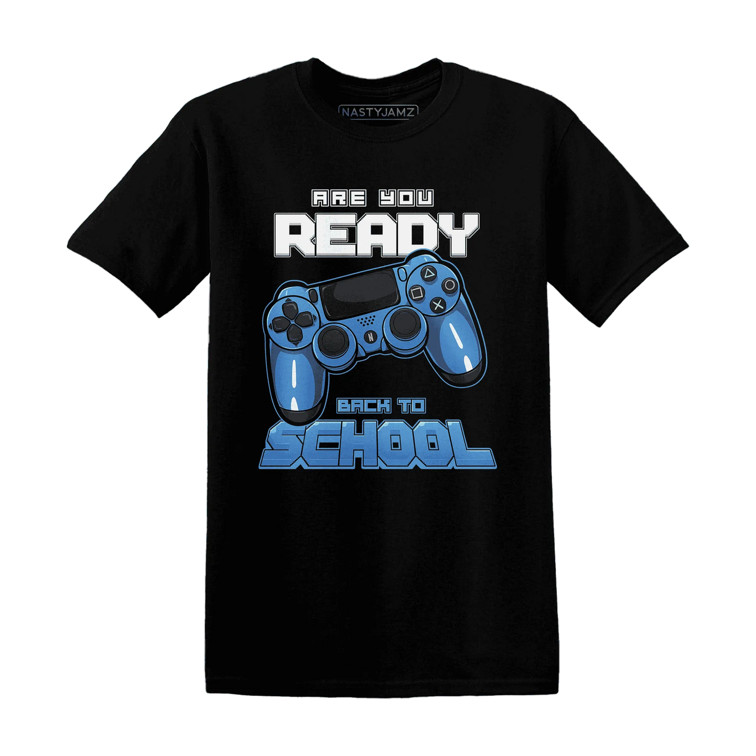 NastyJamz-Carolina-Blue-Univercitii-17s-T-Shirt-Match-Back-To-School