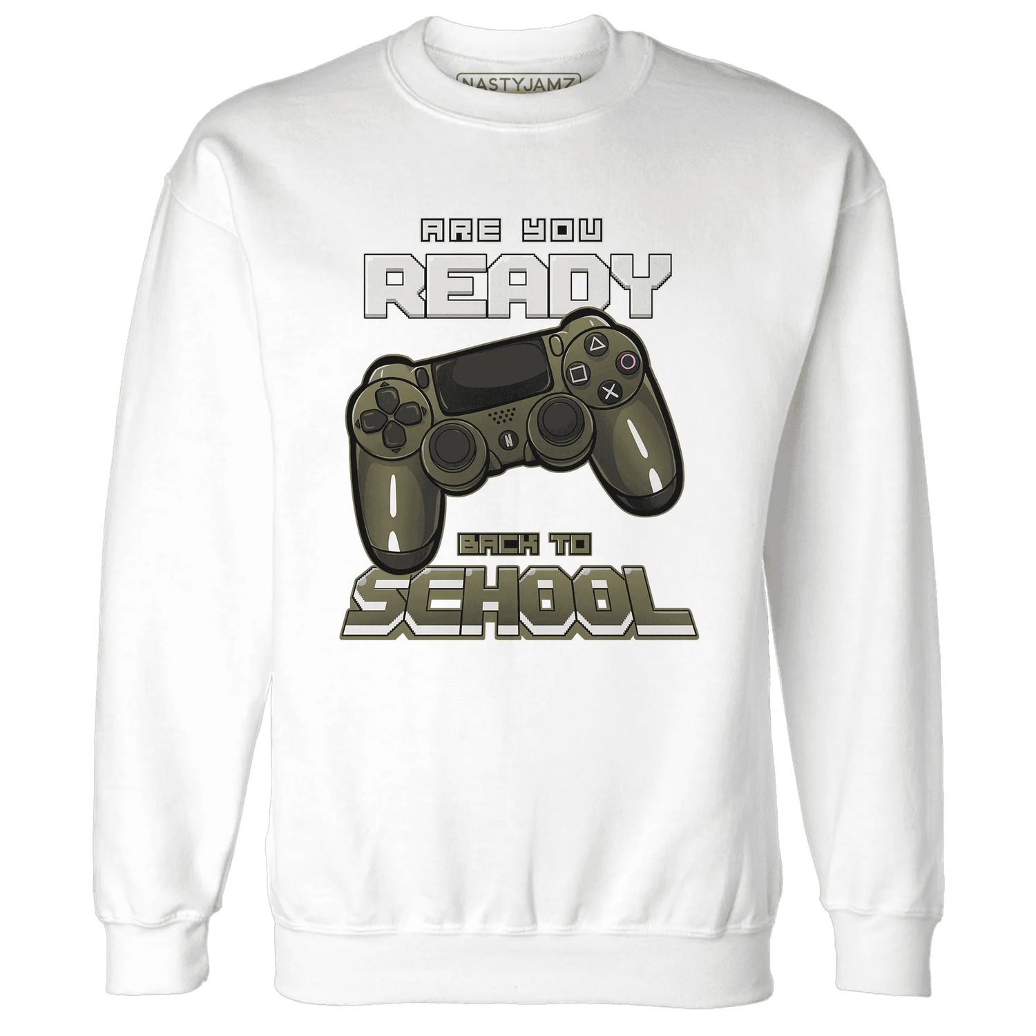 NastyJamz-Medium-Olive-1s-Sweatshirt-Match-Back-To-School