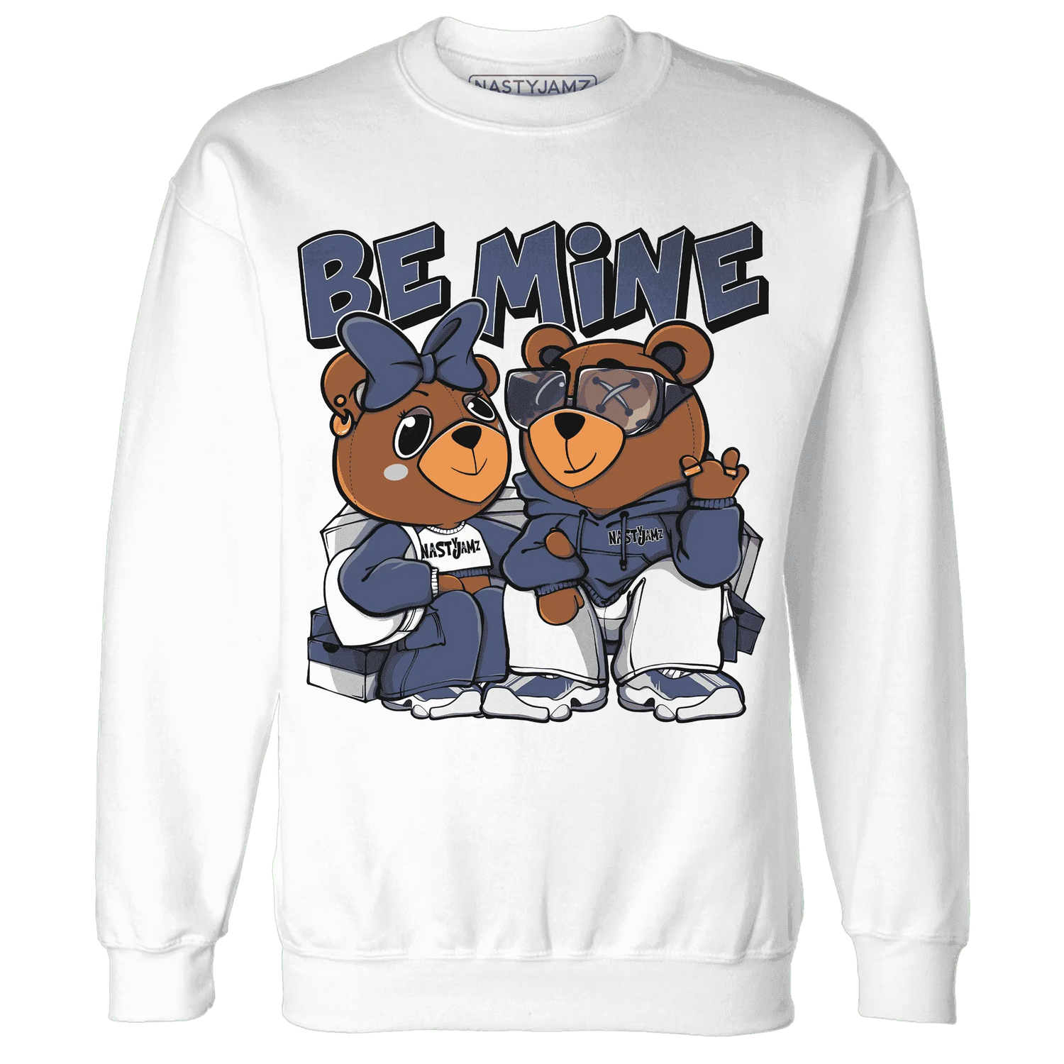 Low-Diffused-Blue-11s-Sweatshirt-Match-Be-Mine-BER