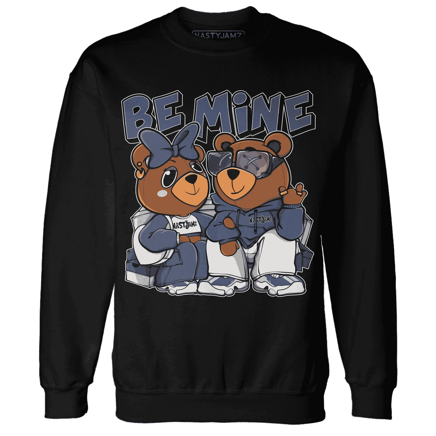 Low-Diffused-Blue-11s-Sweatshirt-Match-Be-Mine-BER