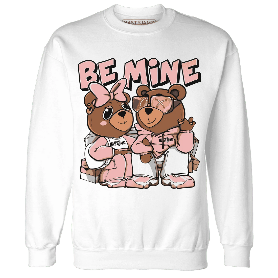 Low-Legend-Pink-11s-Sweatshirt-Match-Be-Mine-BER