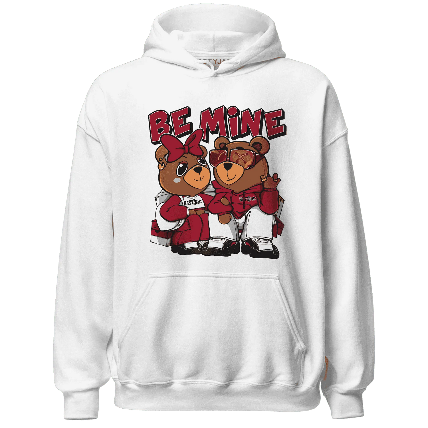 Retro-Red-Taxi-12s-Hoodie-Match-Be-Mine-BER