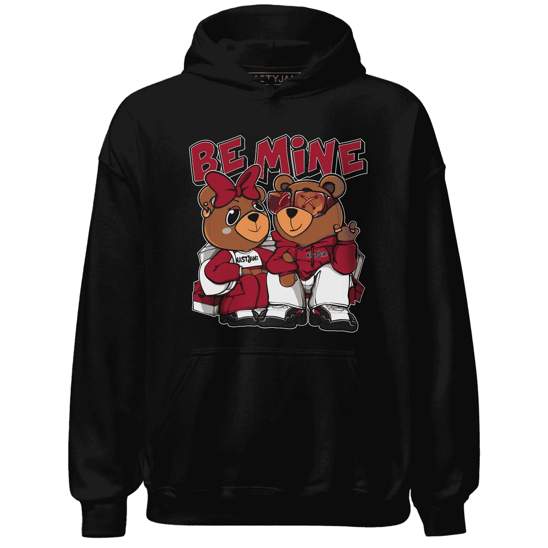 Retro-Red-Taxi-12s-Hoodie-Match-Be-Mine-BER