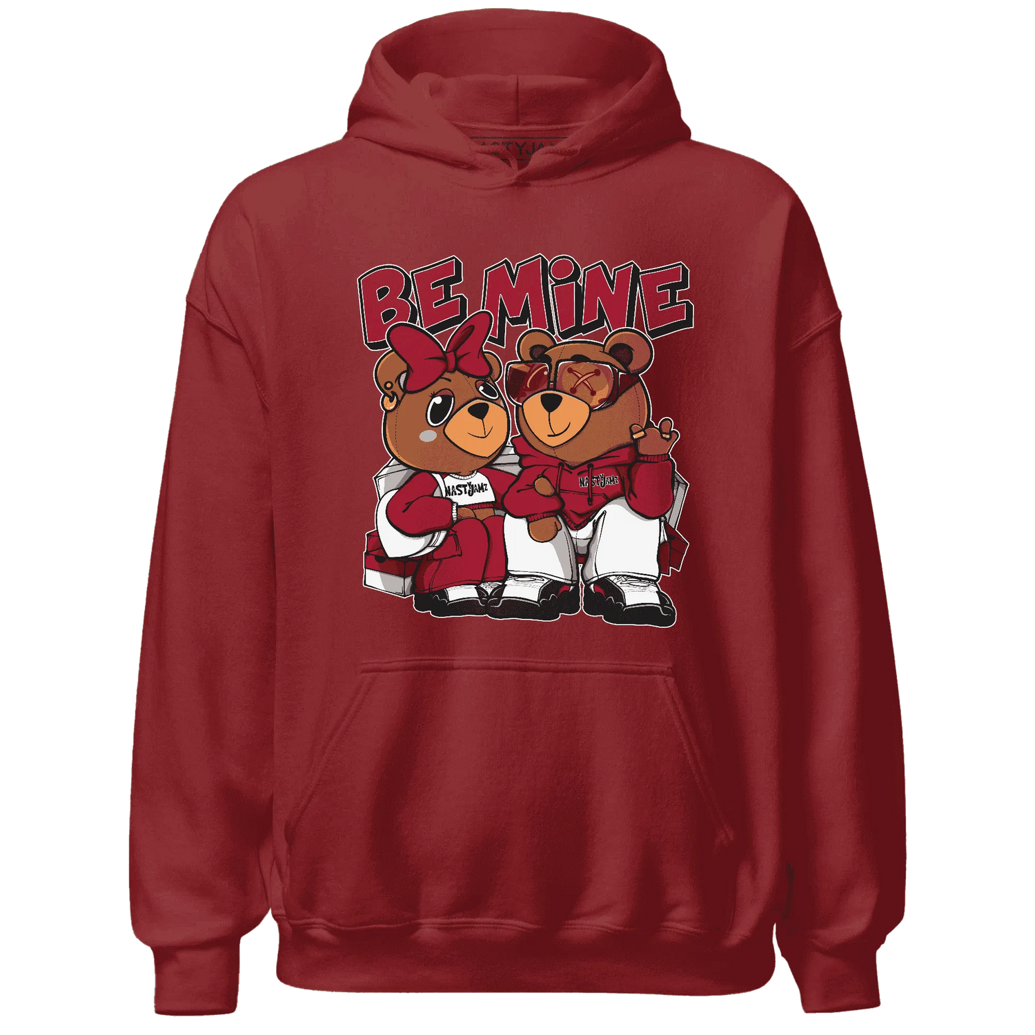 Retro-Red-Taxi-12s-Hoodie-Match-Be-Mine-BER