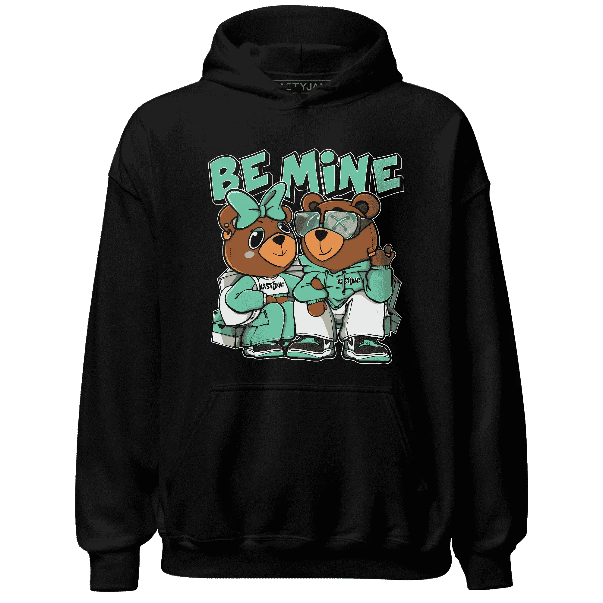 High-OG-Green-Glow-1s-Hoodie-Match-Be-Mine-BER