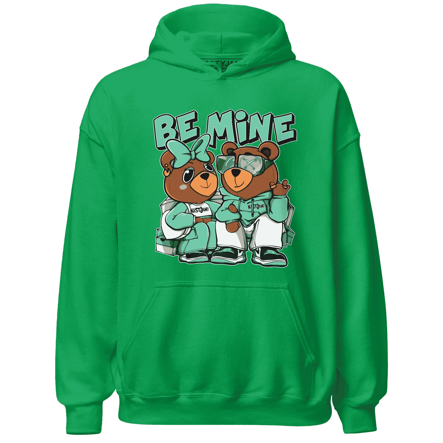 High-OG-Green-Glow-1s-Hoodie-Match-Be-Mine-BER