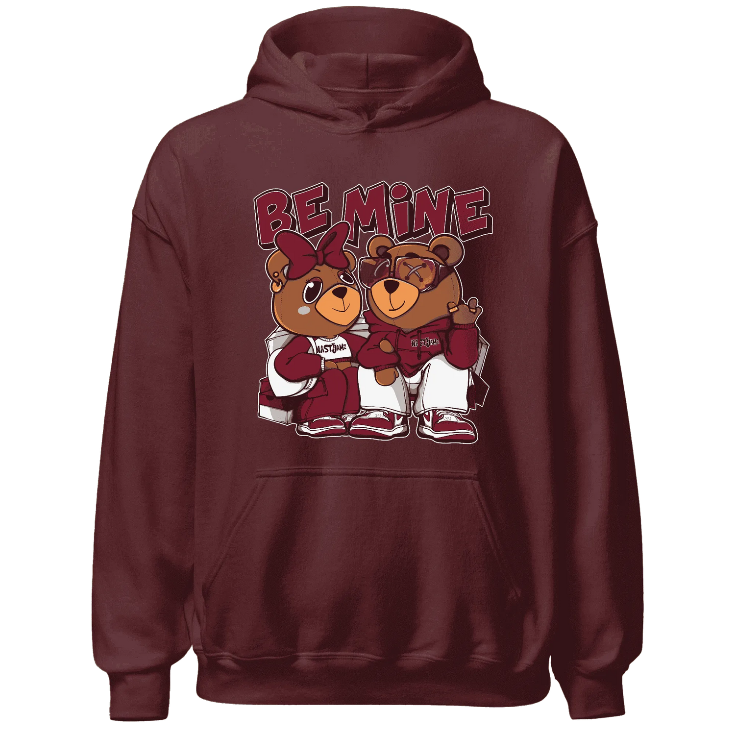 High-White-Team-Red-1s-Hoodie-Match-Be-Mine-BER
