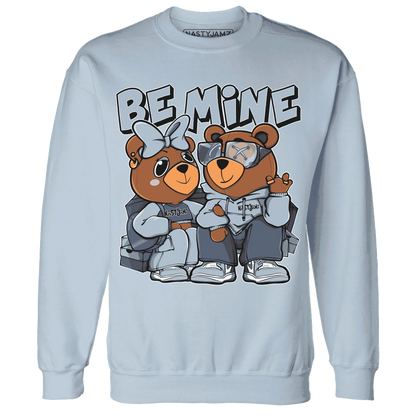 Mid-Diffused-Blue-Grey-1s-Sweatshirt-Match-Be-Mine-BER