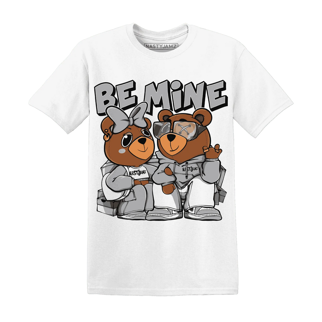 Wolf-Grey-1s-T-Shirt-Match-Be-Mine-BER