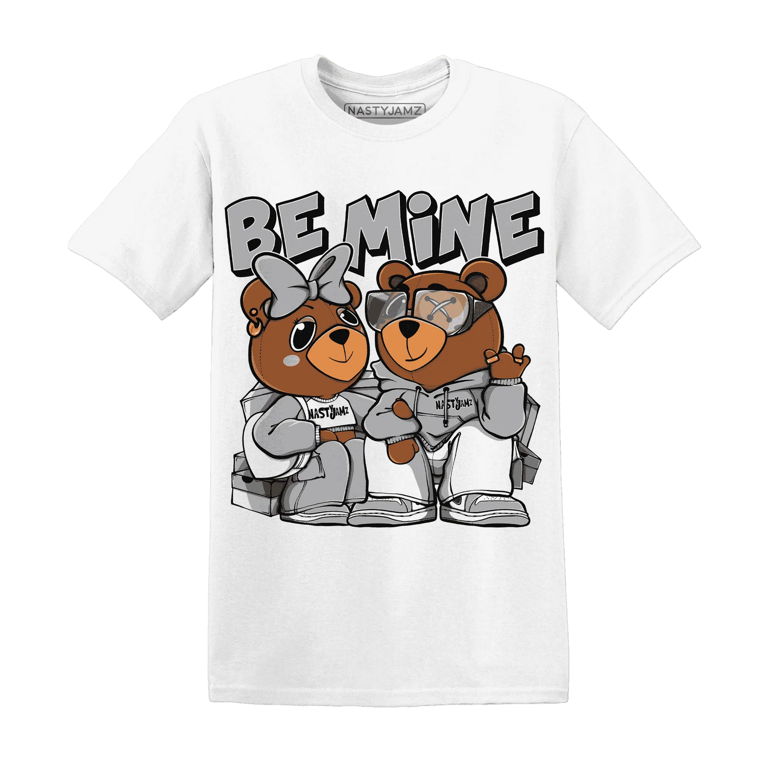 Wolf-Grey-1s-T-Shirt-Match-Be-Mine-BER