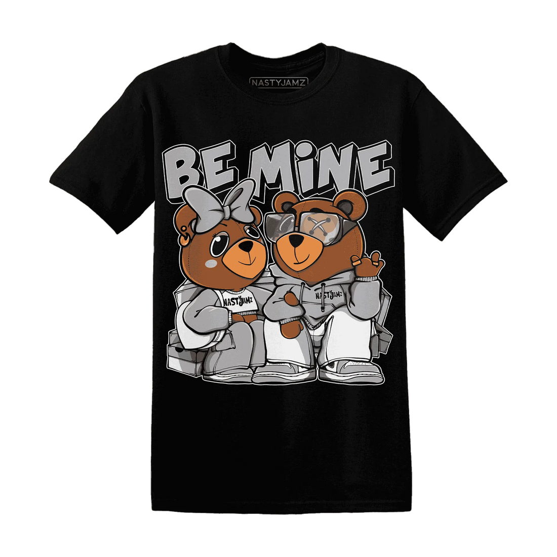 Wolf-Grey-1s-T-Shirt-Match-Be-Mine-BER