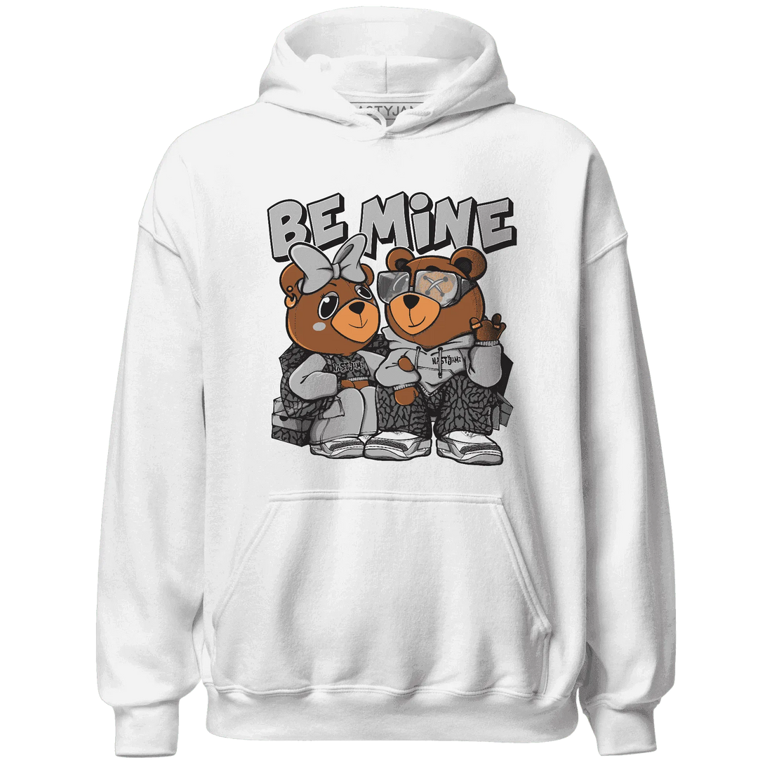 Cement-Grey-3s-Hoodie-Match-Be-Mine-BER