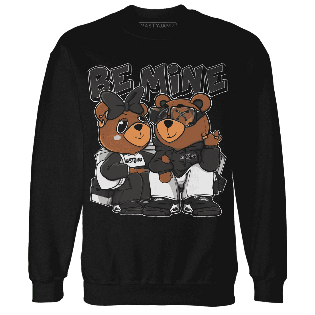 White-Thunder-4s-Sweatshirt-Match-Be-Mine-BER