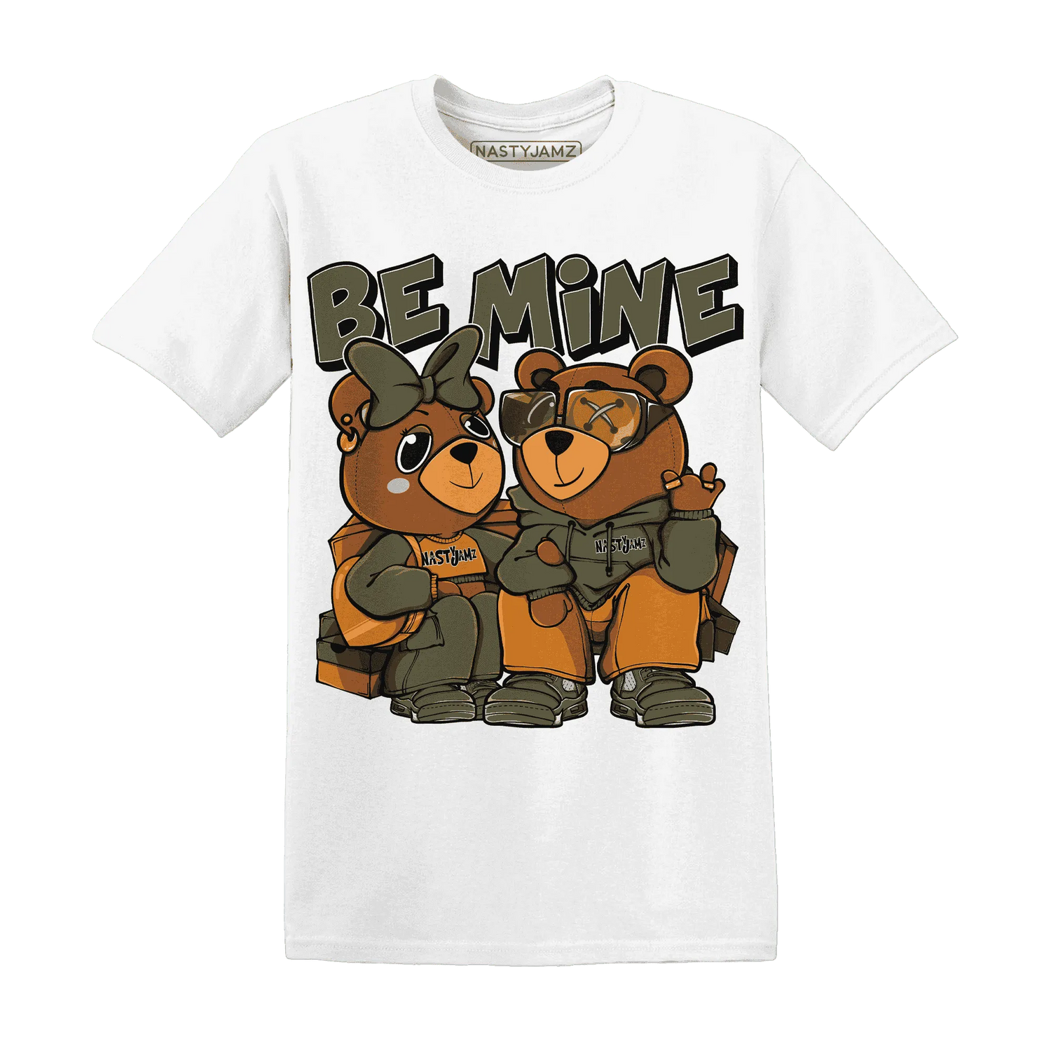 Olive-5s-T-Shirt-Match-Be-Mine-BER