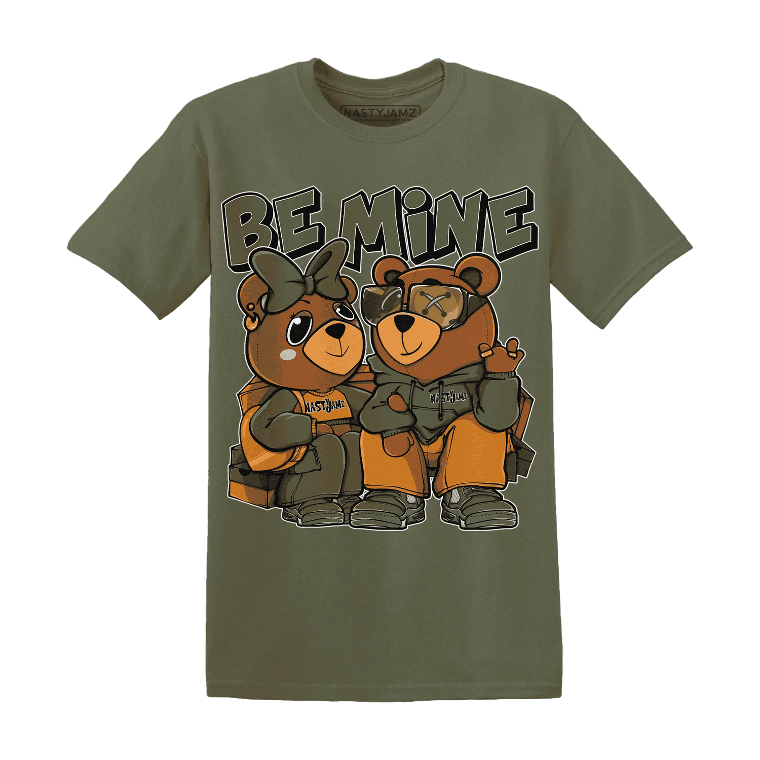 Olive-5s-T-Shirt-Match-Be-Mine-BER
