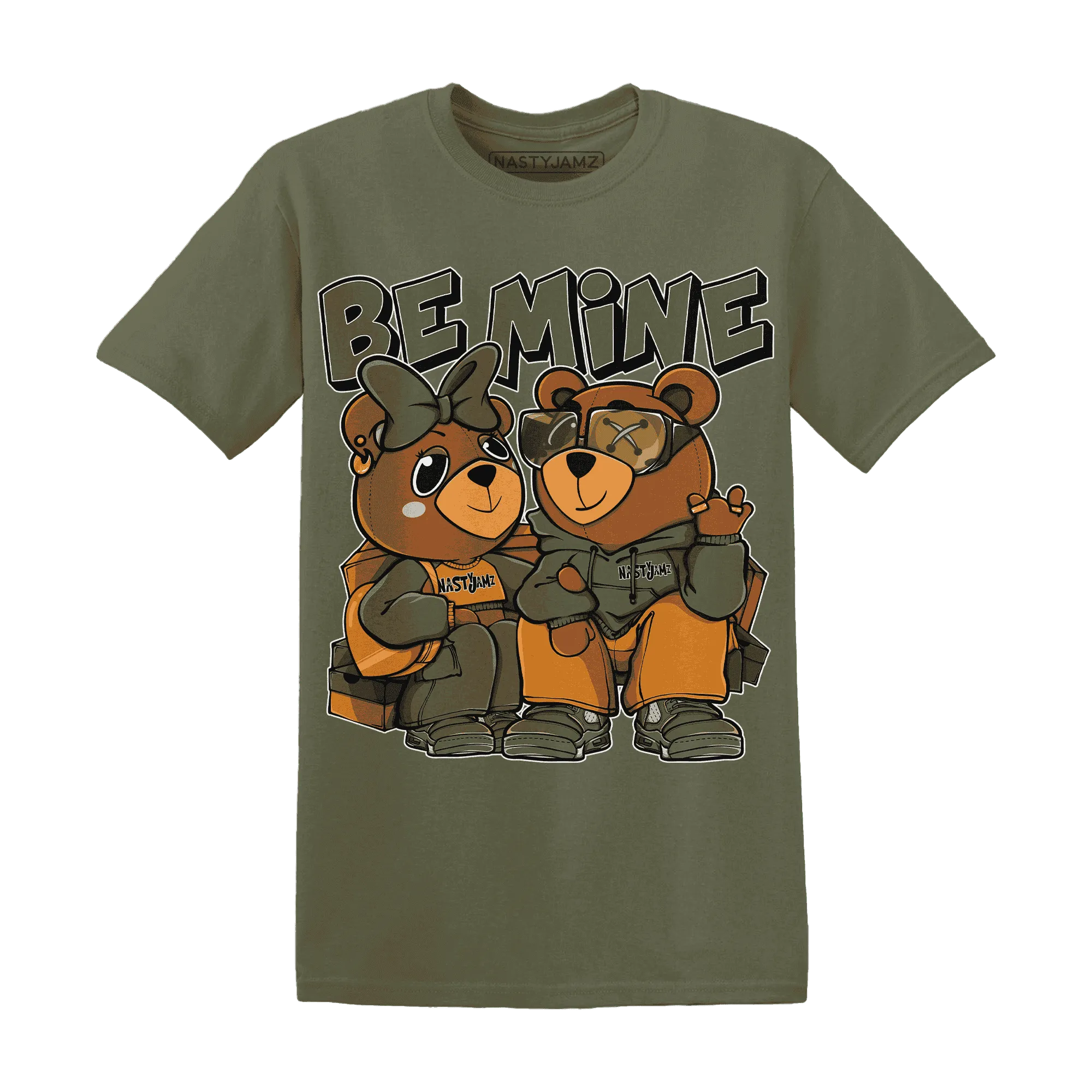 Olive-5s-T-Shirt-Match-Be-Mine-BER