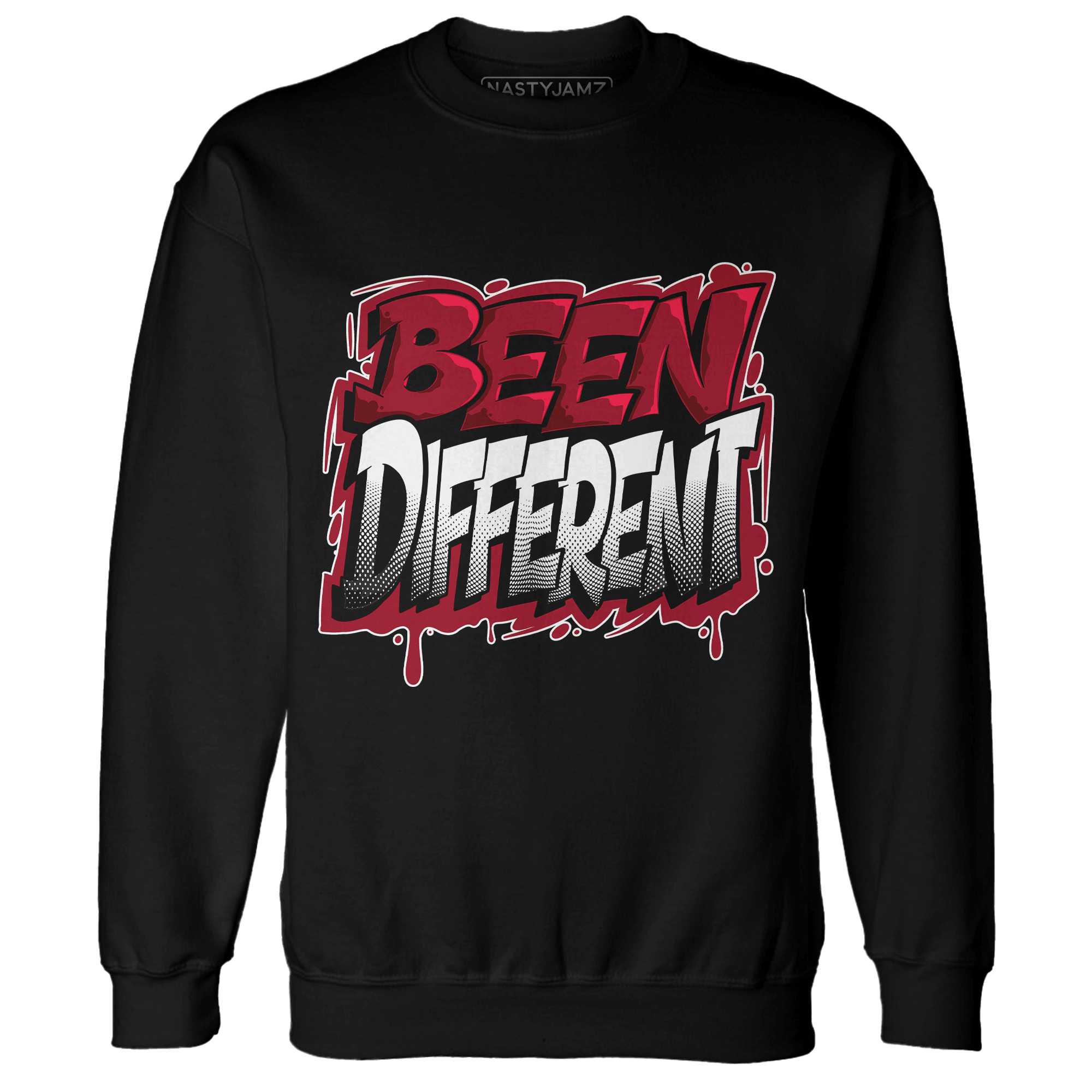 Retro Red Taxi 12s Sweatshirt Match Become Different - NastyJamz