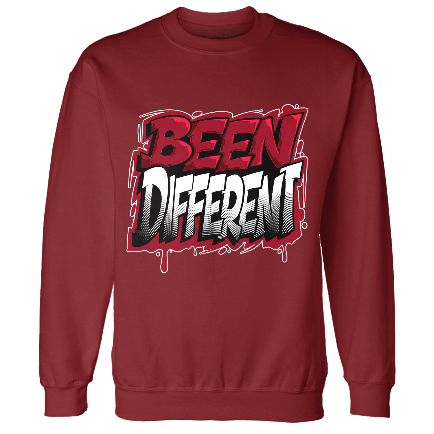 Retro Red Taxi 12s Sweatshirt Match Become Different - NastyJamz