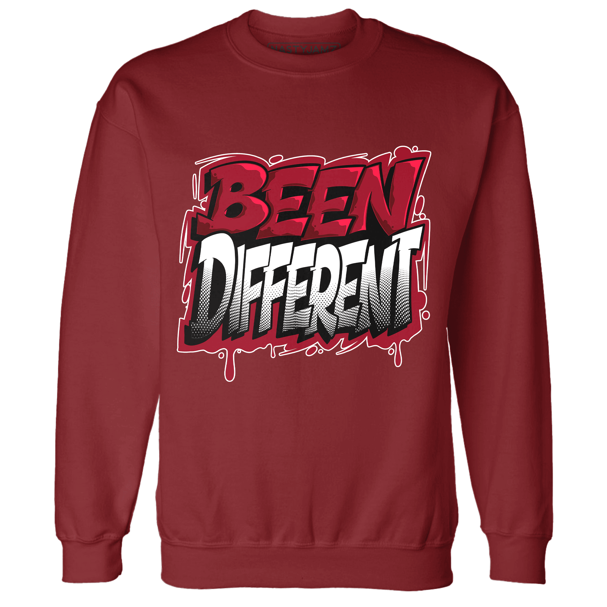 Retro Red Taxi 12s Sweatshirt Match Become Different - NastyJamz