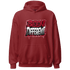 Retro Red Taxi 12s Hoodie Match Become Different - NastyJamz