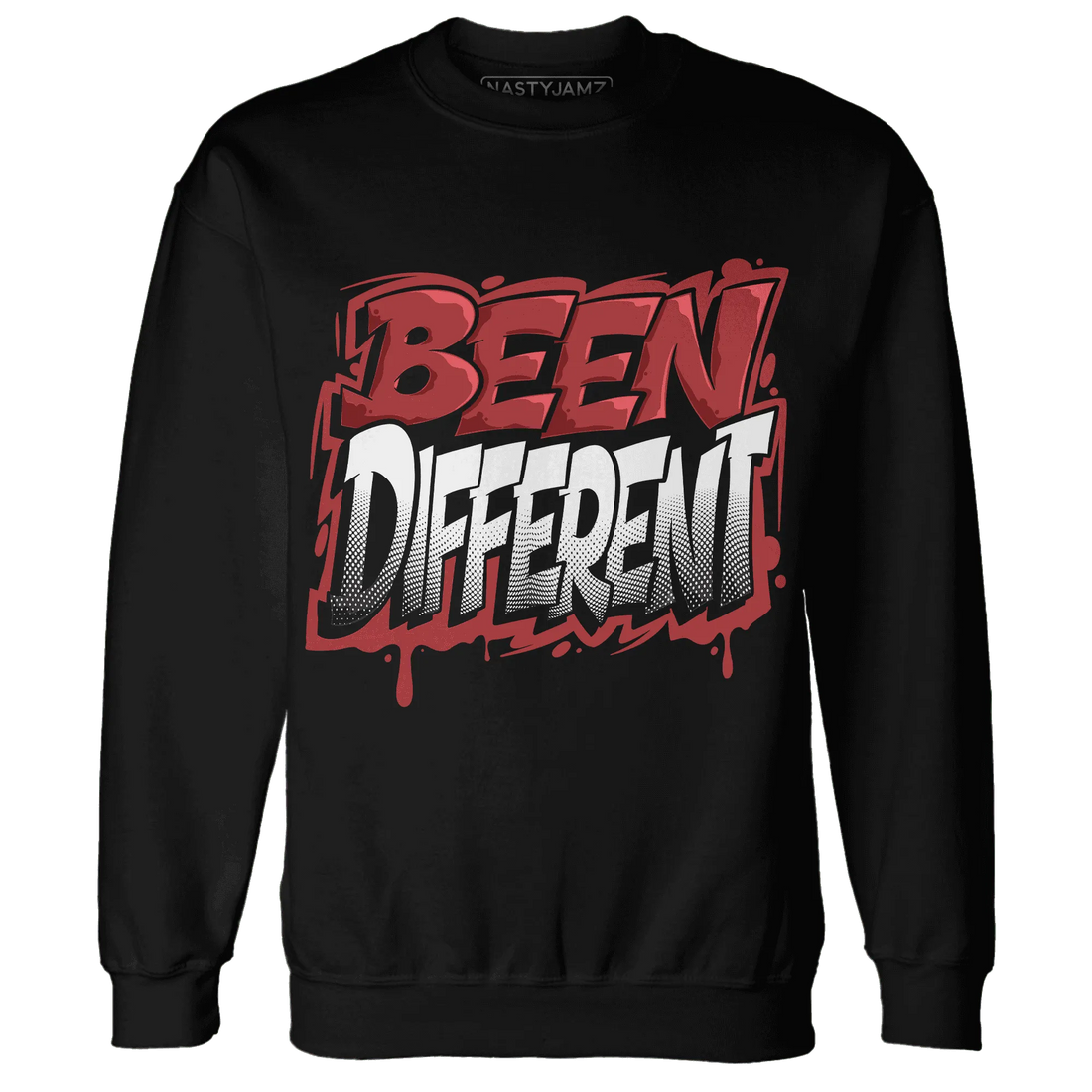 Black-Toe-Reimagined-Red-White-1s-Sweatshirt-Match-Become-Different