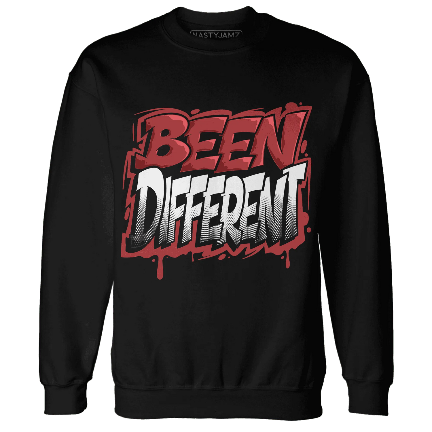 Black-Toe-Reimagined-Red-White-1s-Sweatshirt-Match-Become-Different