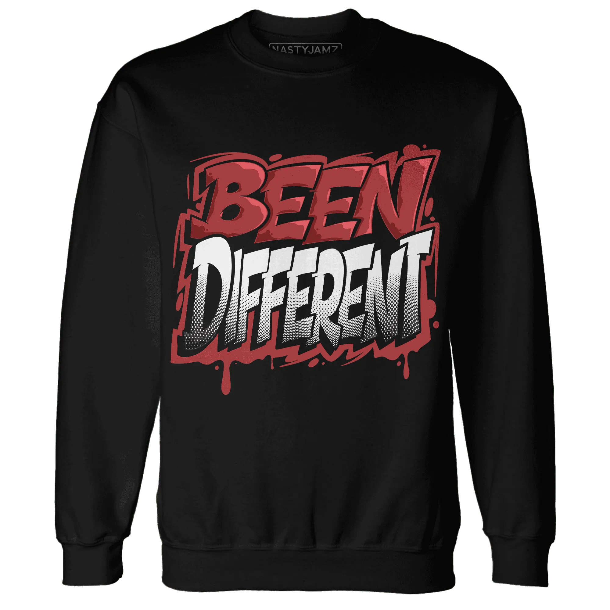 Black-Toe-Reimagined-Red-White-1s-Sweatshirt-Match-Become-Different