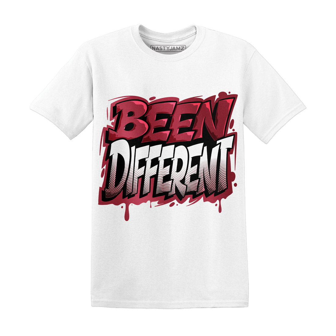 High 85 Metallic Burgundy 1s T Shirt Match Become Different - NastyJamz