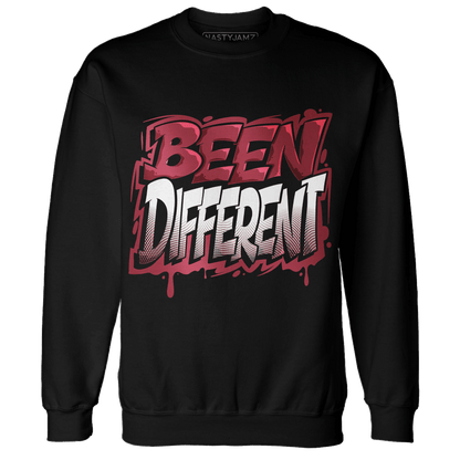 High 85 Metallic Burgundy 1s Sweatshirt Match Become Different - NastyJamz