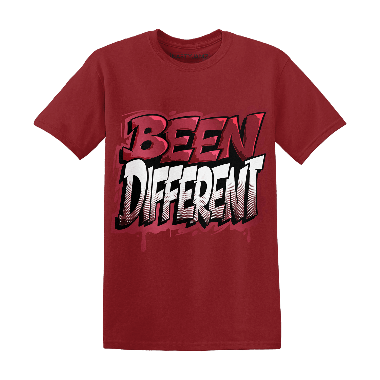 High 85 Metallic Burgundy 1s T Shirt Match Become Different - NastyJamz