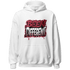 High 85 Metallic Burgundy 1s Hoodie Match Become Different - NastyJamz