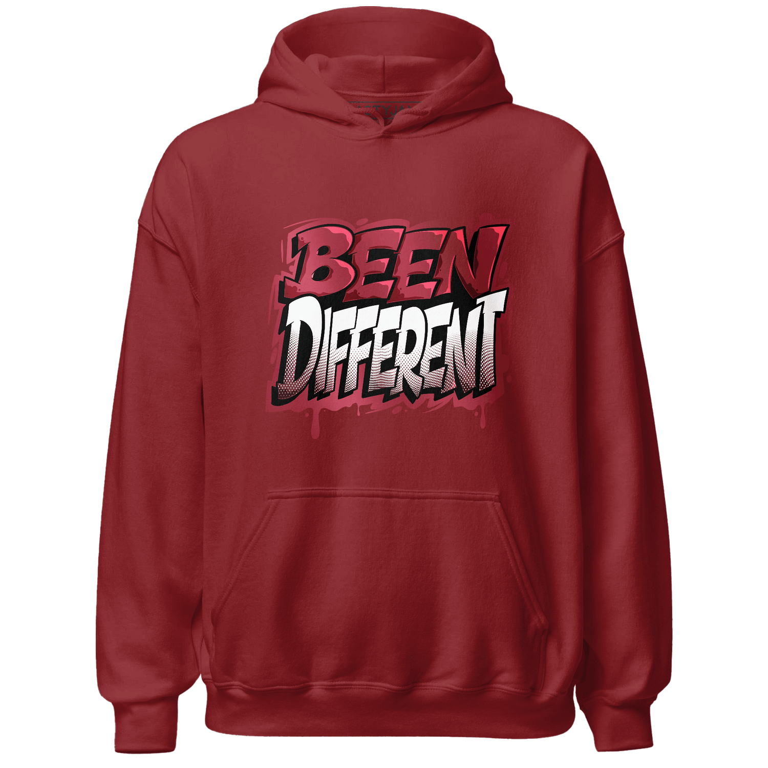 High 85 Metallic Burgundy 1s Hoodie Match Become Different - NastyJamz