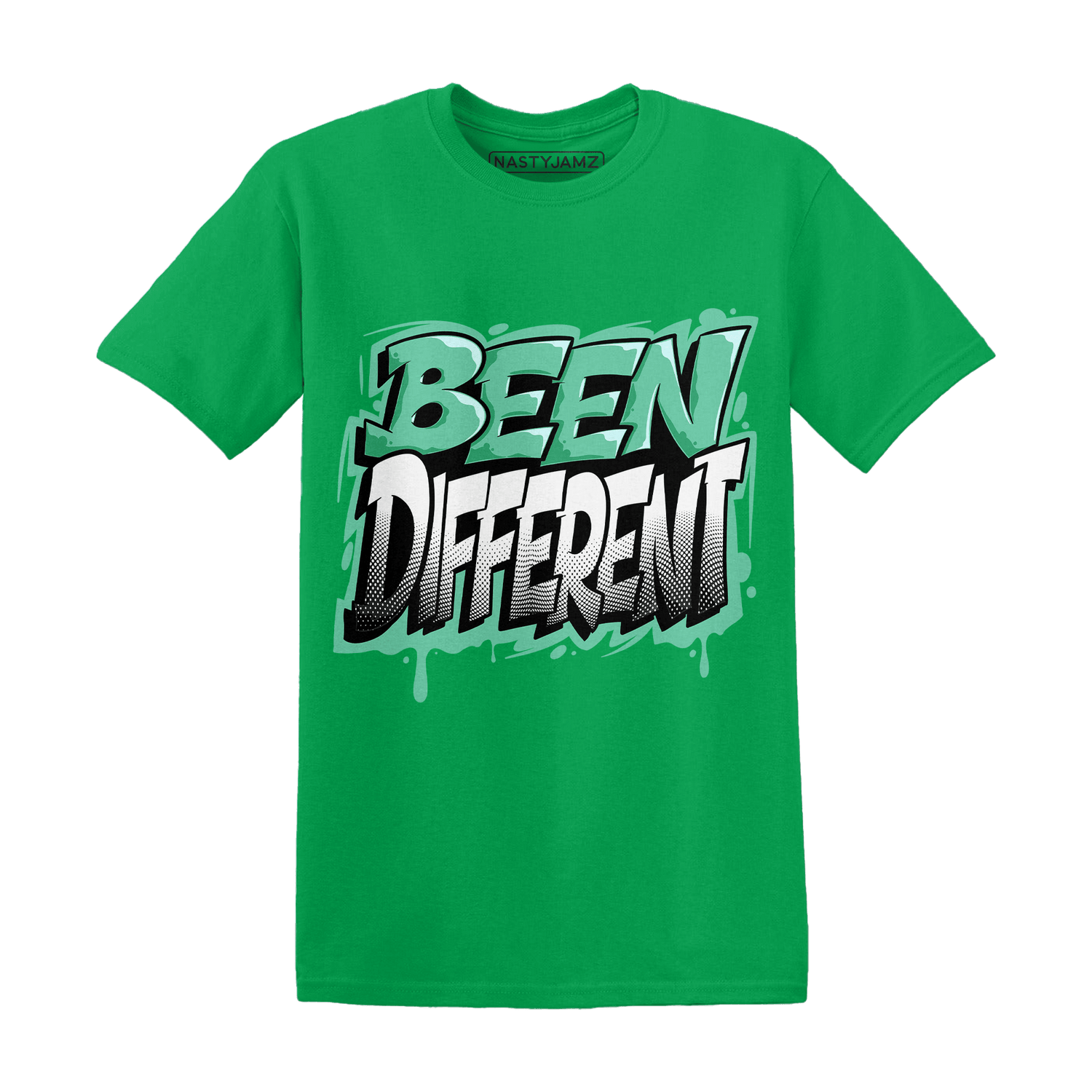 High OG Green Glow 1s T Shirt Match Become Different - NastyJamz