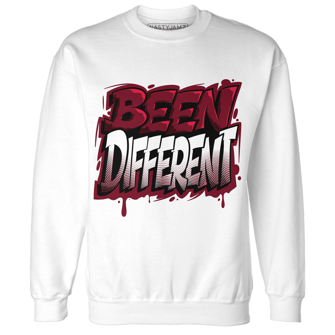High White Team Red 1s Sweatshirt Match Become Different - NastyJamz