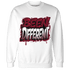 High White Team Red 1s Sweatshirt Match Become Different - NastyJamz