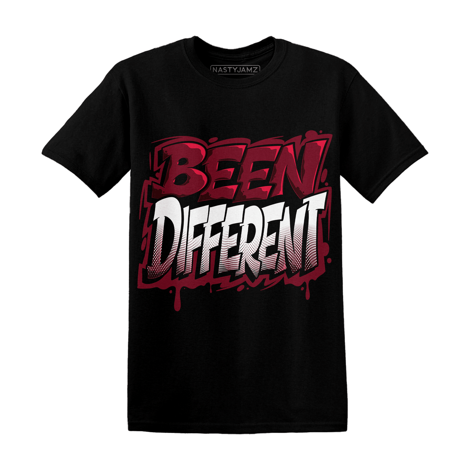 High White Team Red 1s T Shirt Become Different - NastyJamz