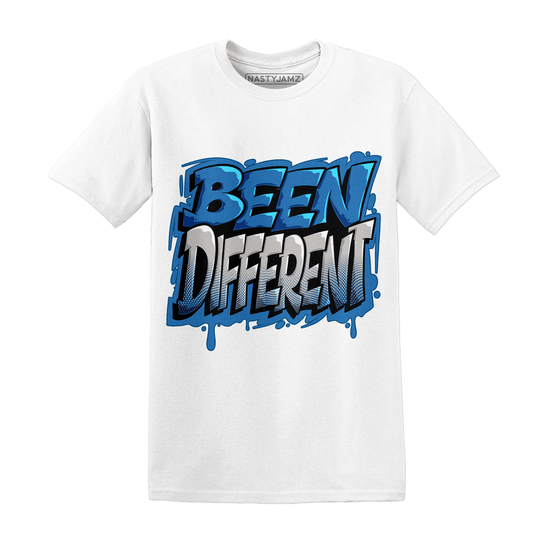 Industrial Blue 4s T Shirt Match Become Different - NastyJamz