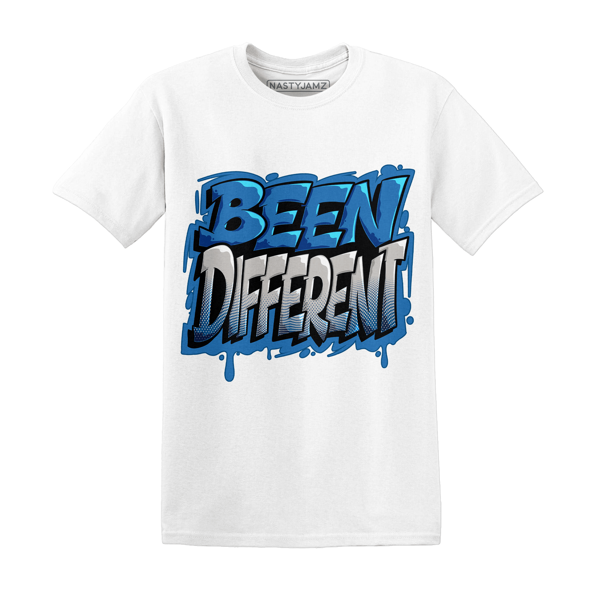 Industrial Blue 4s T Shirt Match Become Different - NastyJamz