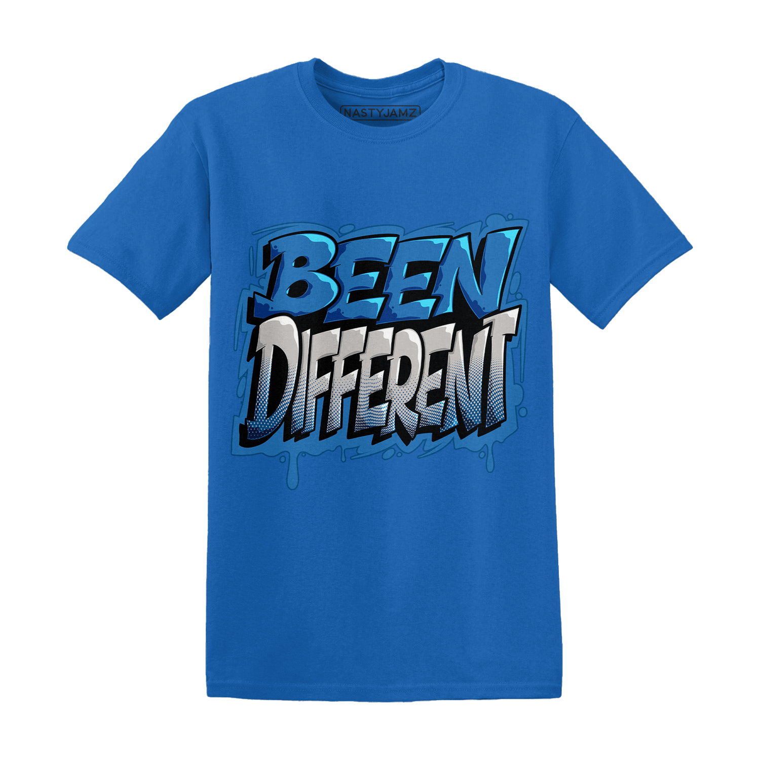 Industrial Blue 4s T Shirt Match Become Different - NastyJamz