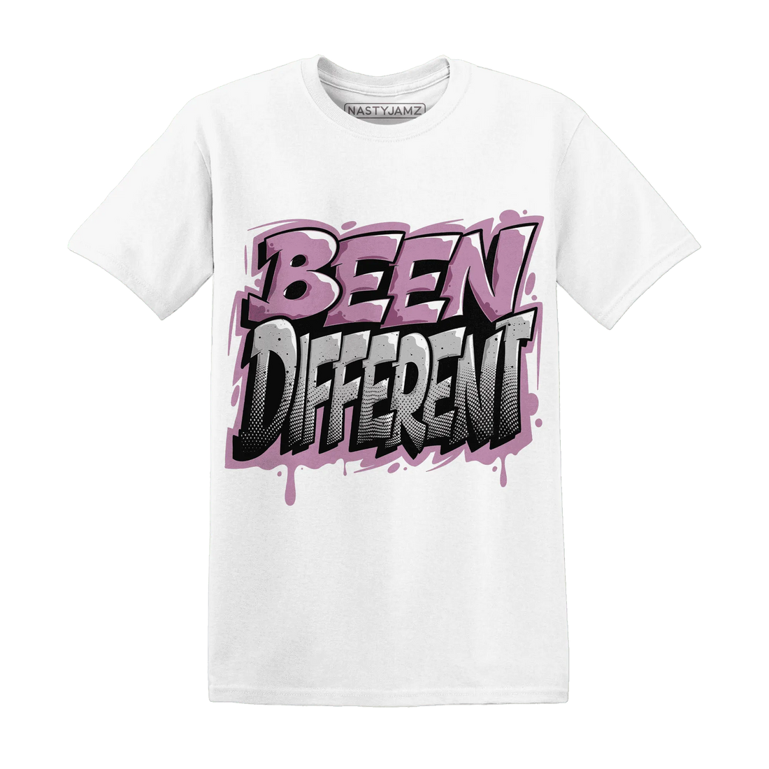 Orchid-Neutral-Grey-Black-White-4s-T-Shirt-Match-Become-Different