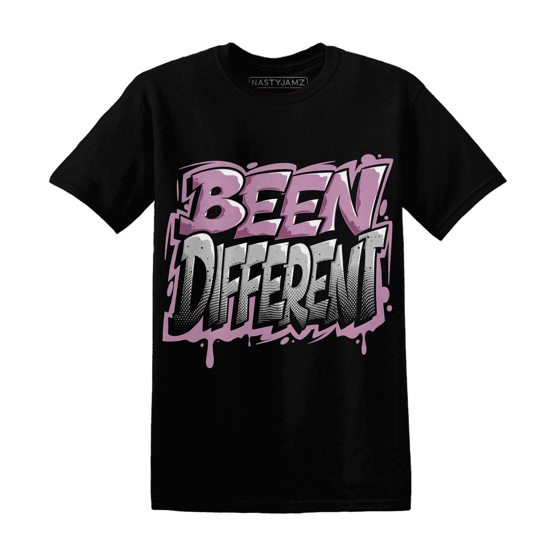Orchid-Neutral-Grey-Black-White-4s-T-Shirt-Match-Become-Different