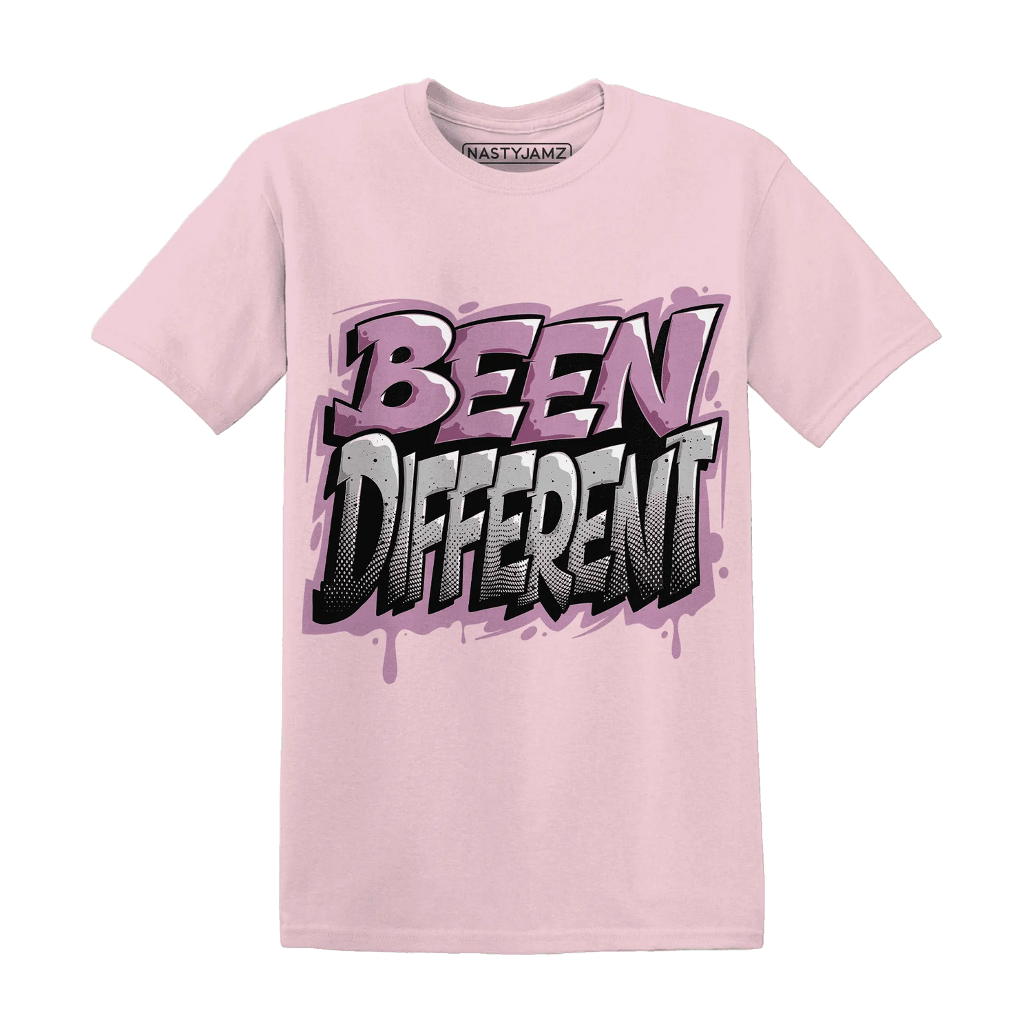 Orchid-Neutral-Grey-Black-White-4s-T-Shirt-Match-Become-Different