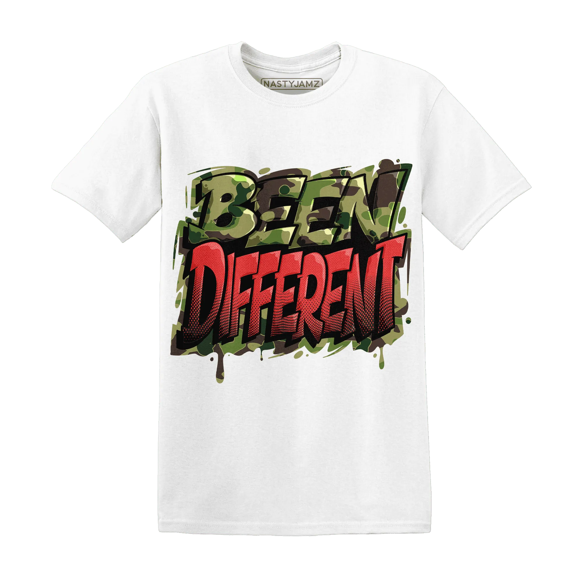 AM-90-Dark-Sage-Solar-Red-T-Shirt-Match-Become-Different