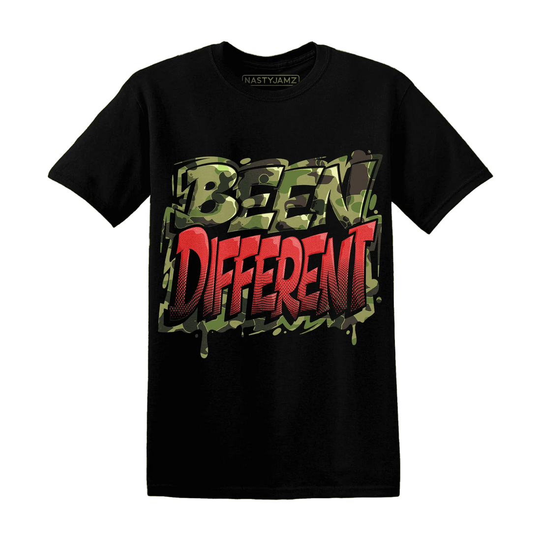 AM-90-Dark-Sage-Solar-Red-T-Shirt-Match-Become-Different