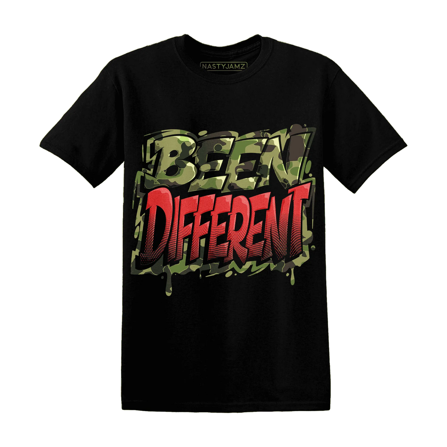 AM-90-Dark-Sage-Solar-Red-T-Shirt-Match-Become-Different
