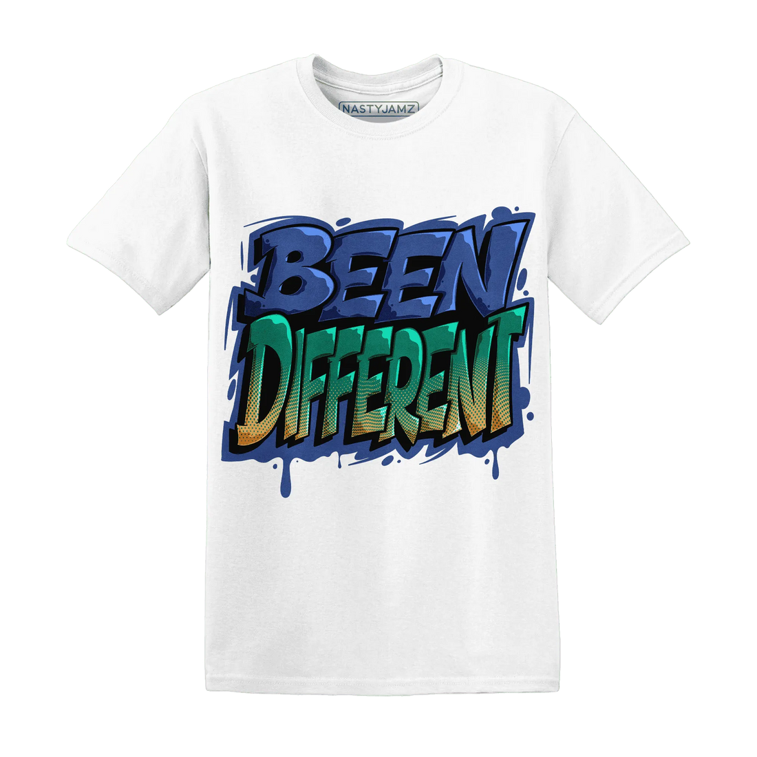Dunk-Hyper-Royal-Malachite-T-Shirt-Match-Become-Different